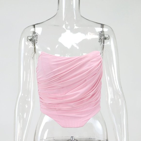 Tops - Mesh Bustier Corset